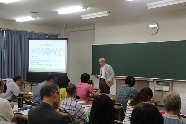 臨床宗教師養成講座 特別講演会の様子