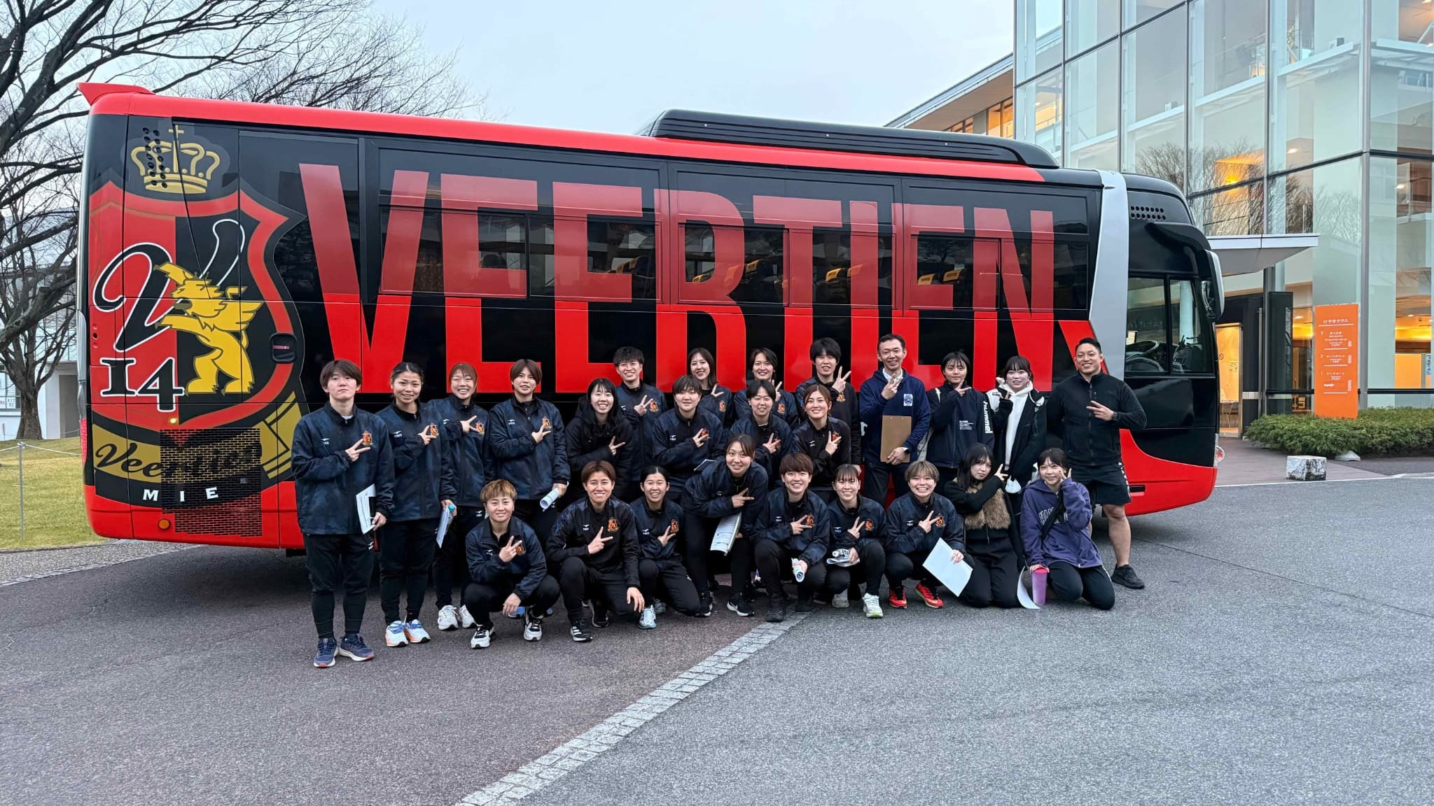 健康科学部・長﨑ゼミ「ヴィアティン三重レディース」のフィジカル測定を実施